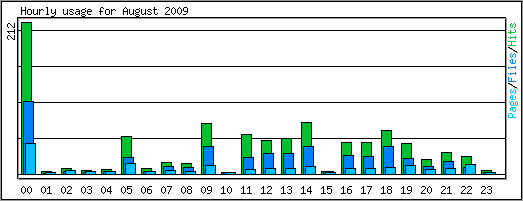 Hourly usage