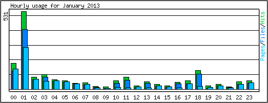 Hourly usage