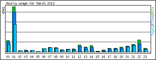 Hourly usage