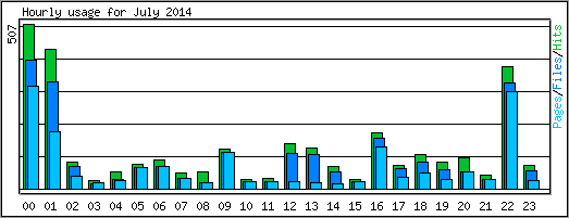 Hourly usage