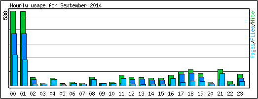 Hourly usage