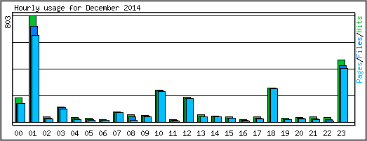 Hourly usage