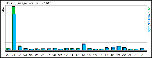 Hourly usage