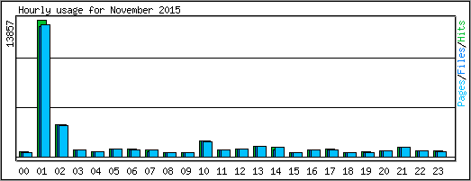 Hourly usage