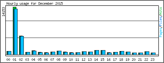 Hourly usage