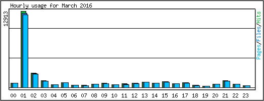 Hourly usage