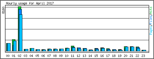 Hourly usage