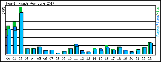 Hourly usage