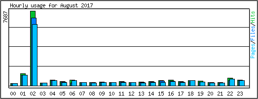 Hourly usage