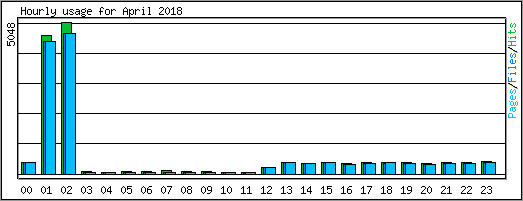 Hourly usage